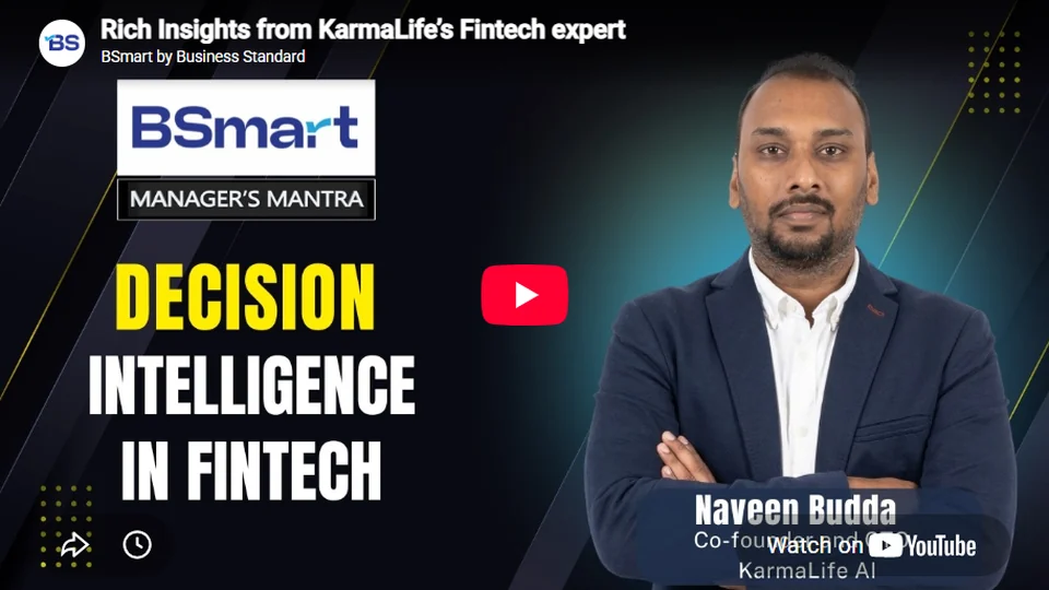 Business Standard interview: Decision Intelligence in Fintech